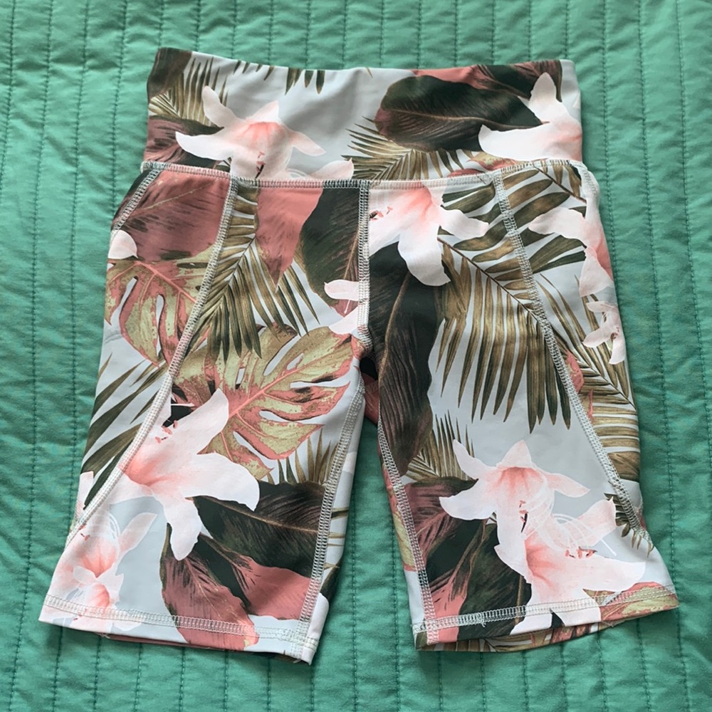 Girls biker shorts from old navy.